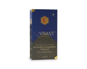FERMENTED RED GINSENG EXTRACT POWDER CAPSULES / LAVIVANT